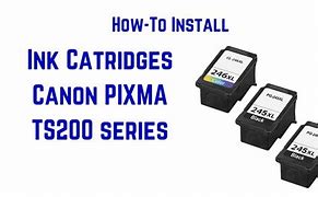 Image result for Canon TS200 Ink