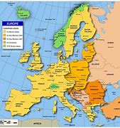 Image result for Map Showing Countries in Europe