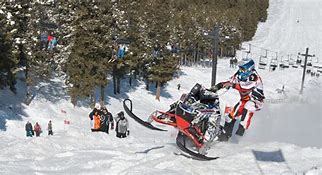 Image result for Snowmobile Hill Climb
