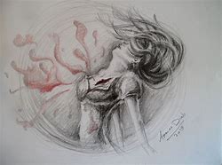Image result for Broken Heart Girl Drawing