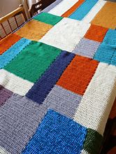 Image result for Crochet Patchwork Quilt