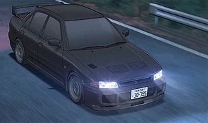 Image result for Initial D Black Evo 3