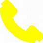 Image result for Yellow and Black Phone Icon