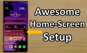 Image result for Samsung Galaxy Home Screen Layout