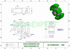 Image result for 3D Drawings in SolidWorks