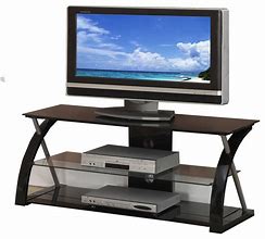 Image result for Metal and Glass TV Stand