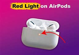 Image result for Air Pods Red-Light