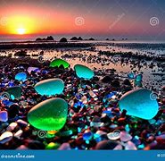 Image result for Glass Pebble Beach