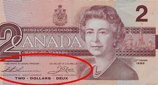 Image result for Canadian 2 Dollar Bill American Flag