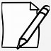 Image result for Pencil and Paper Icon