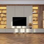 Image result for DIY TV Wall Unit