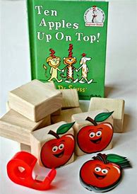Image result for Ten Apples Up On Top Plush Toys