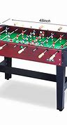 Image result for Standard Size Foosball Table