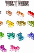 Image result for 3D Drawing of Tetris Piece