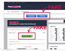 Image result for Fake Download Ads