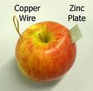 Image result for Battery From Apple Fruit