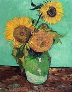 Image result for van gogh sunflower paintings