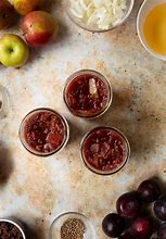 Image result for Apple and Plum Chutney in a Jar