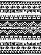 Image result for Tribal Texture Black and White