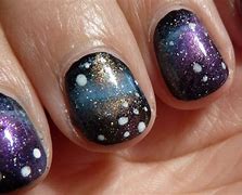 Image result for Painted Nail Galaxy