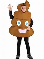 Image result for Poo Emoji Costume