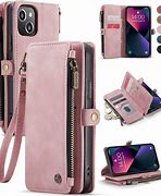 Image result for iPhone 13 Pro Max Wallet Case Pink