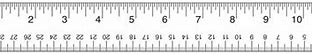 Image result for Picture of a 12 Inch Measuring Ruler