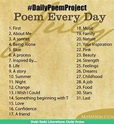 Image result for 30 Days Poem for Kids