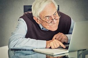 Image result for Old People Using Computers