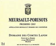 Image result for Comtes Lafon Meursault Poruzots