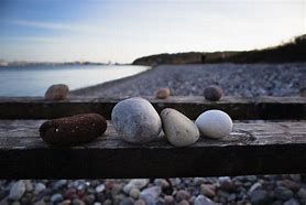 Image result for Pebbles in a Row Being Walked On
