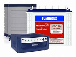 Image result for Luminous Inverter with Eastman Battery