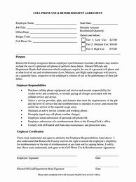 Image result for Cell Phone Contract Template