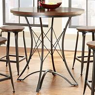 Image result for 24 Inch Round Counter Height Table