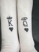 Image result for King and Queen Ankle Tattoos