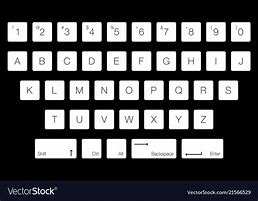 Image result for Cursive Letter Keyboard