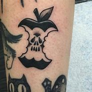 Image result for Rotten Apple Tattoo