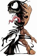Image result for Drawing Venom Baby Groot