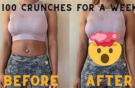 Image result for 100 Crunches a Day Challenge