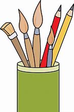 Image result for Drawing Supplies Clip Art