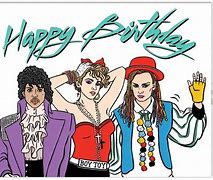 Image result for Happy Birthday 80s Cartoon