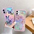 Image result for Clear Blue Butterfly Phone Case