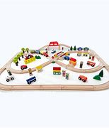 Image result for Classic Wooden Train Set