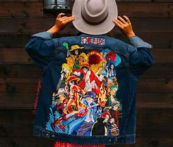 Image result for Anime Jean Jacket