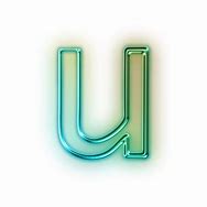 Image result for neon letter u sign