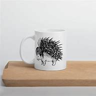 Image result for Cute Porcupine Mug