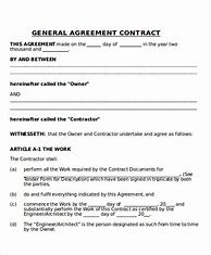 Image result for Generic Contract Template