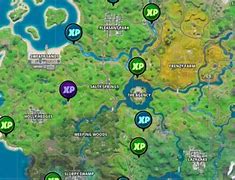 Image result for Fortnite XP Coin Map