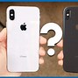 Image result for iphone x silver vs black