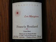 Image result for Francis Boulard Champagne Murgiers Extra Brut